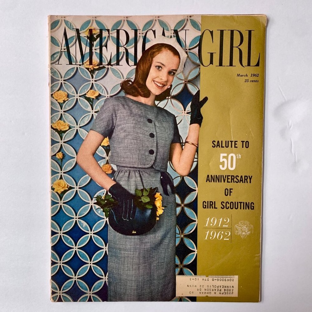 American Girl Magazine Vintage March 1962